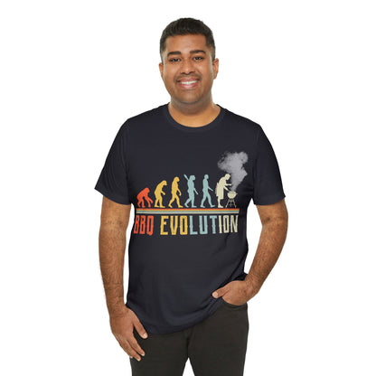 BBQ Evolution T - Shirt - The Cavemanstyle