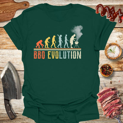 BBQ Evolution T-Shirt - The Cavemanstyle