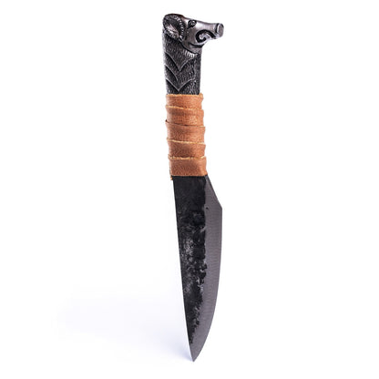 Boar's Head Knife - 5.5" Blade (12 cm) - The Cavemanstyle