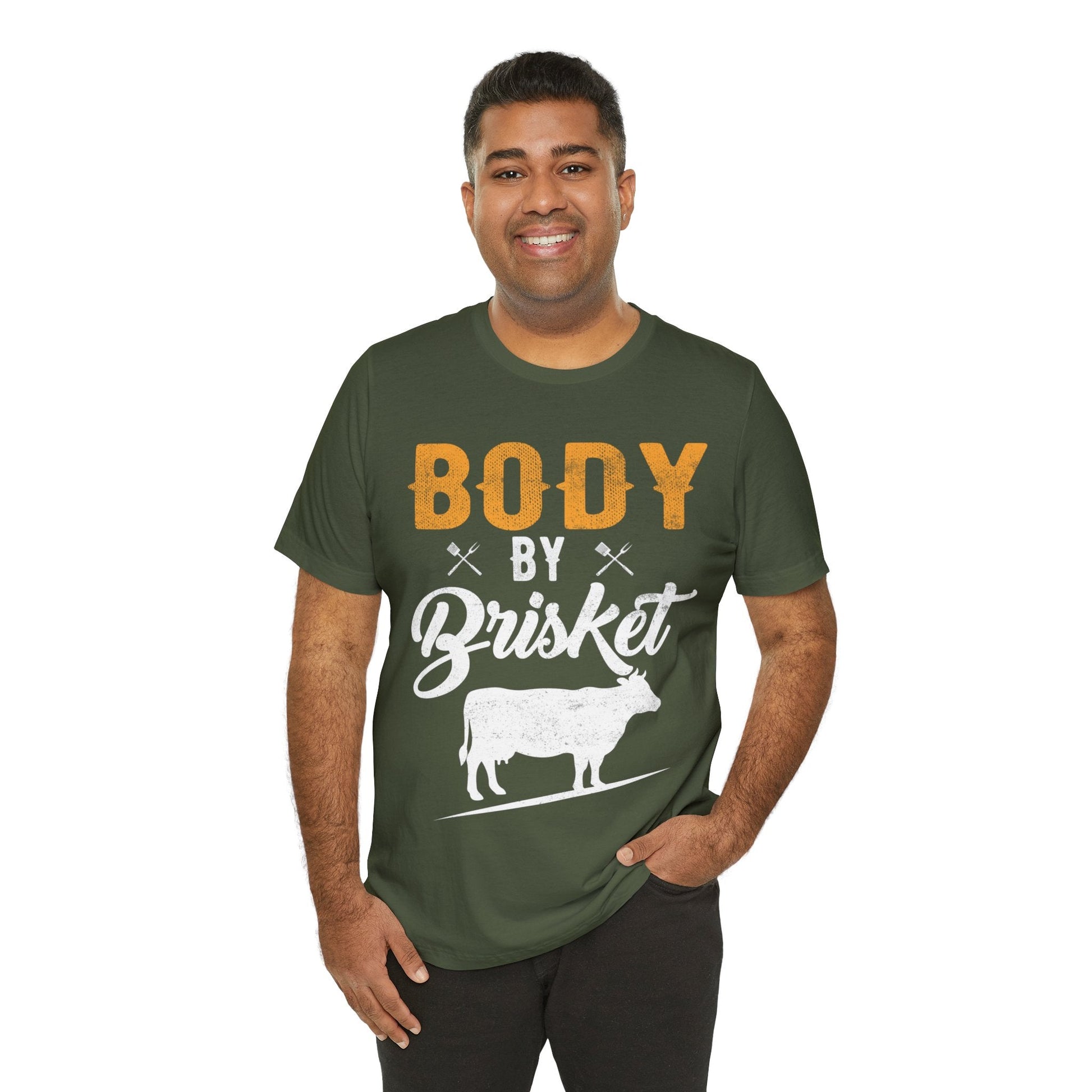 Body By Brisket T - Shirt - The Cavemanstyle