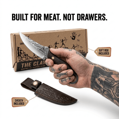 CAVEMAN CLAW™ | Ring Grip Knife - The Cavemanstyle