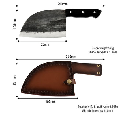 Caveman Serbian Chef's Knife - The Cavemanstyle