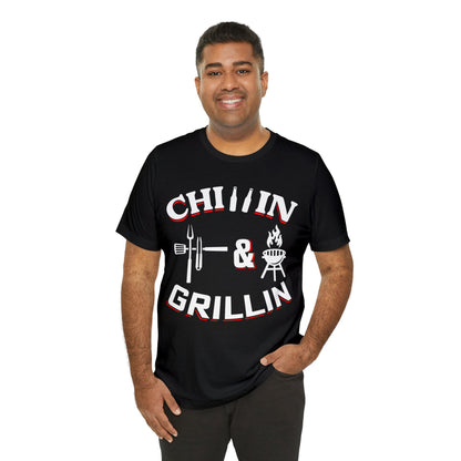 chilin & Grillin T - Shirt - The Cavemanstyle