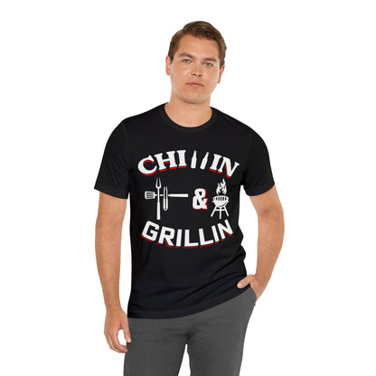 chilin & Grillin T - Shirt - The Cavemanstyle