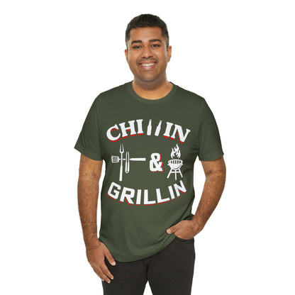 chilin & Grillin T - Shirt - The Cavemanstyle