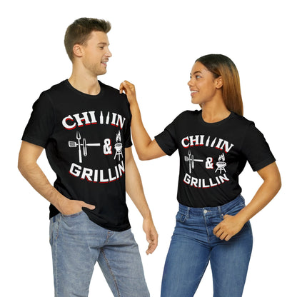 chilin & Grillin T - Shirt - The Cavemanstyle