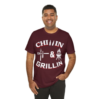 chilin & Grillin T - Shirt - The Cavemanstyle