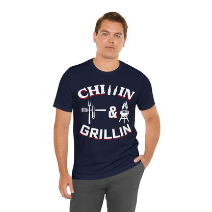 chilin & Grillin T - Shirt - The Cavemanstyle