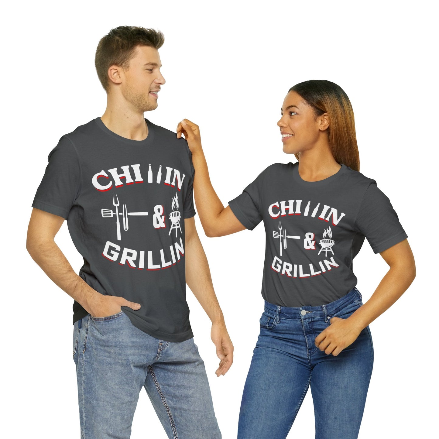 chilin & Grillin T - Shirt - The Cavemanstyle