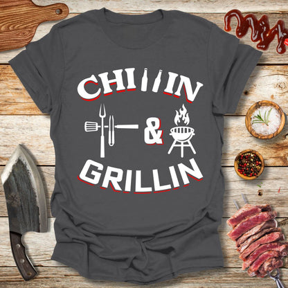 chilin & Grillin T-Shirt - The Cavemanstyle