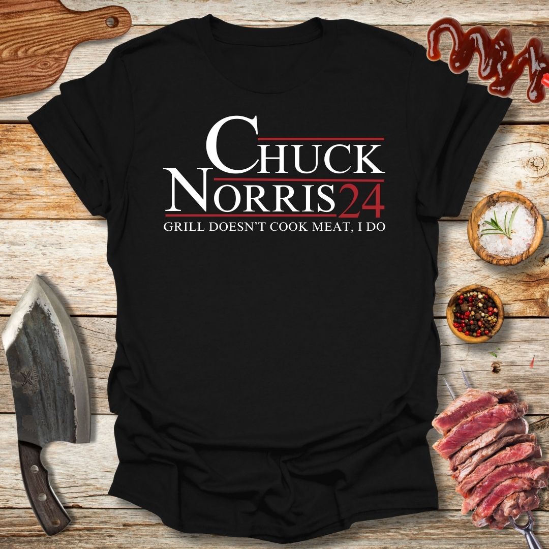 Chuck Norris 2024 T-shirt - The Cavemanstyle