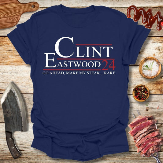 Clint Eastwood 2024 T-shirt - The Cavemanstyle