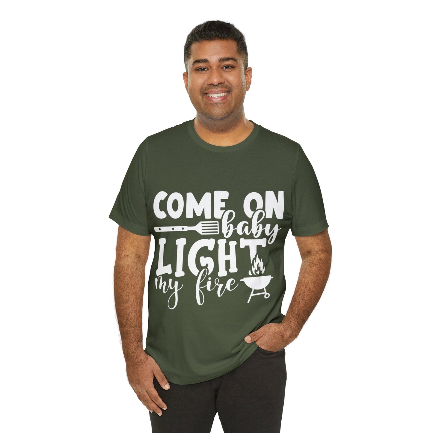 Come on baby light my fire T - Shirt - The Cavemanstyle