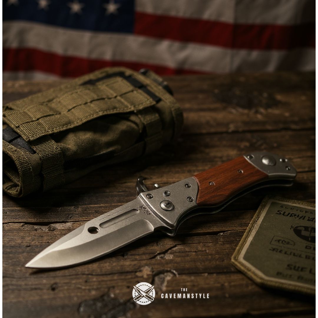 Folding REACON 47™ by Caveman knife - The Cavemanstyle