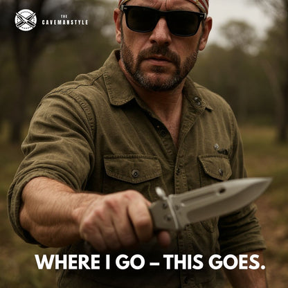 Folding REACON 47™ by Caveman knife - The Cavemanstyle