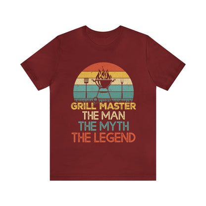 Grillmaster the man the myth the legent T - Shirt - The Cavemanstyle