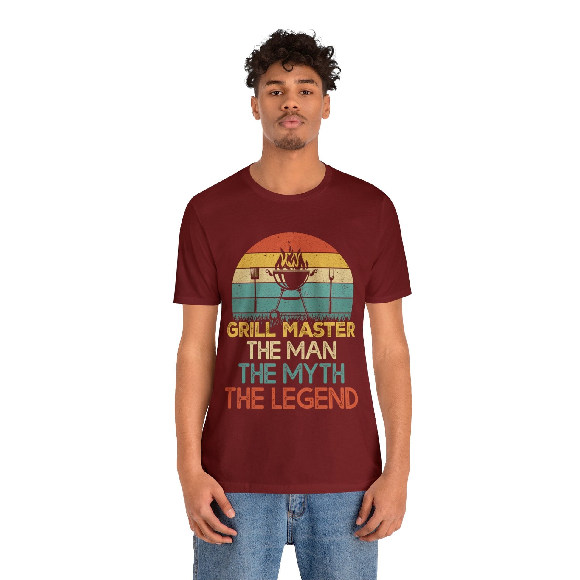 Grillmaster the man the myth the legent T - Shirt - The Cavemanstyle