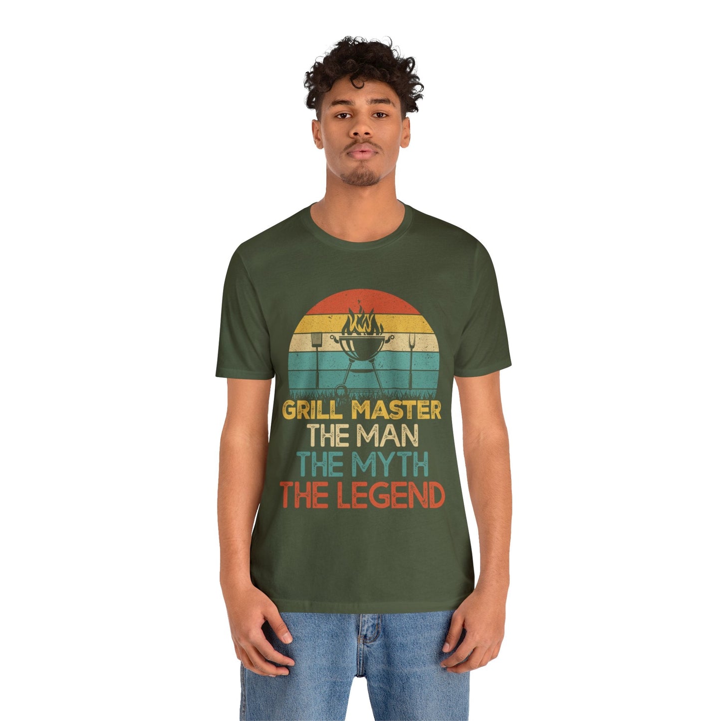 Grillmaster the man the myth the legent T - Shirt - The Cavemanstyle