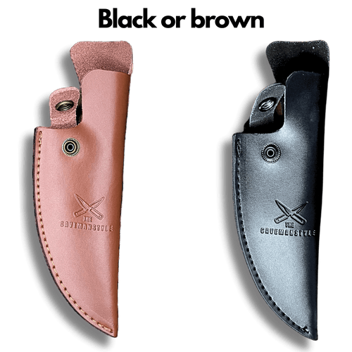 Leather sheath for the caveman knife (Ultimo knife) - The Cavemanstyle