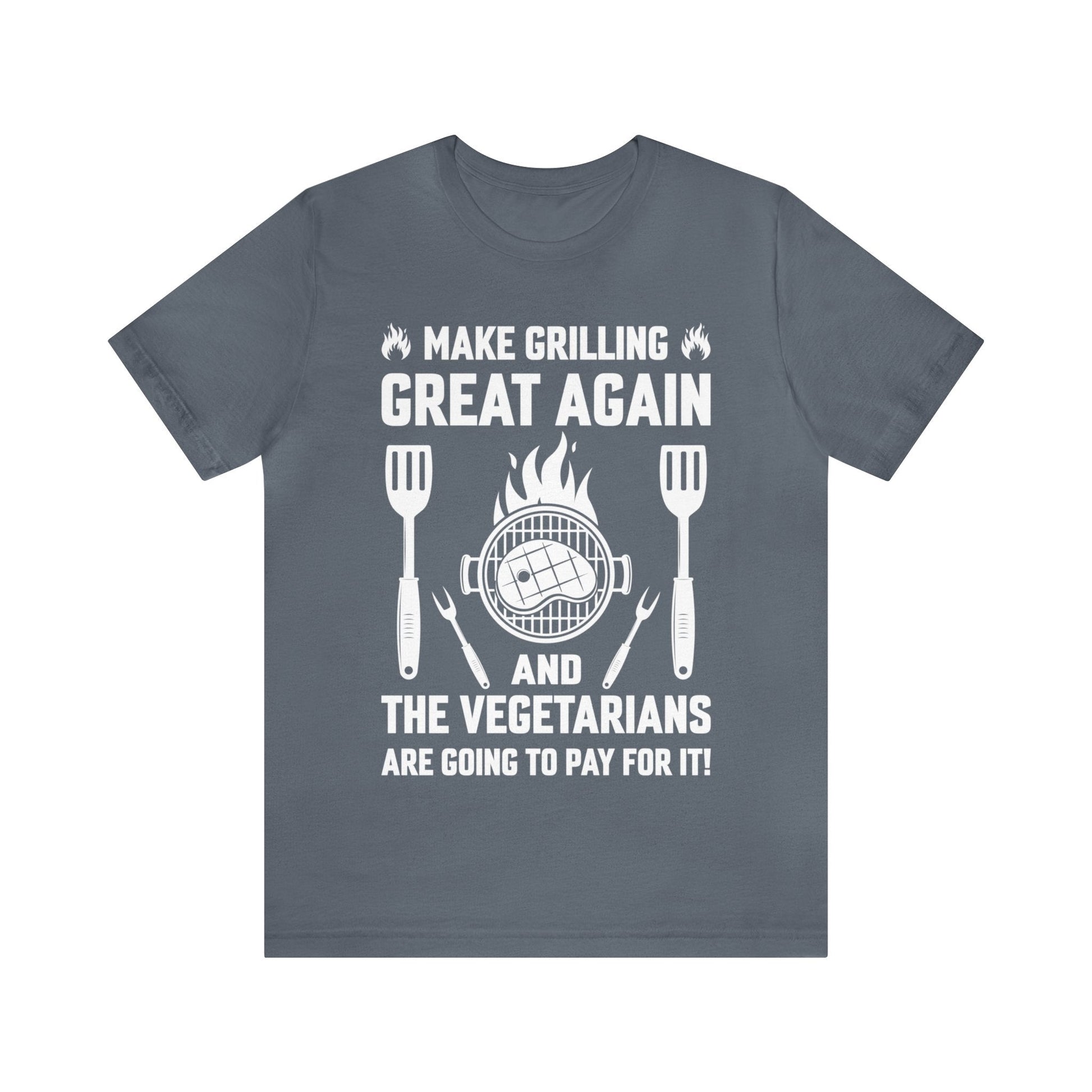 Make Grilling Great agin T - Shirt - The Cavemanstyle