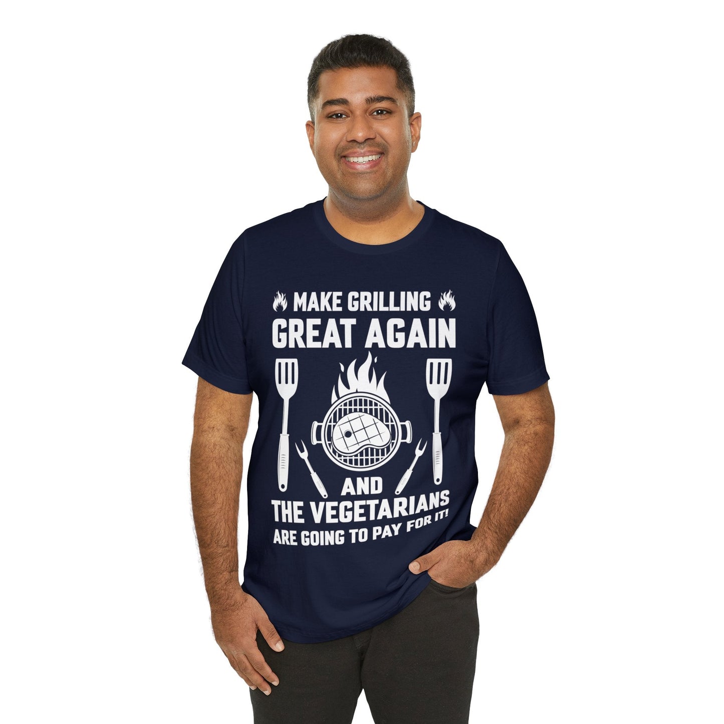 Make Grilling Great agin T - Shirt - The Cavemanstyle