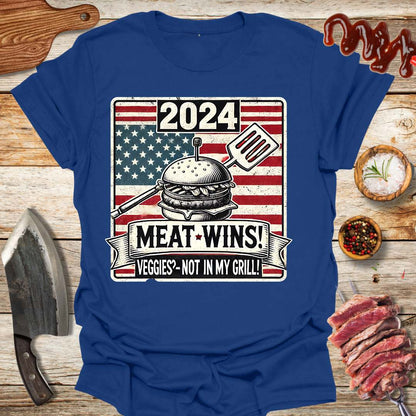 Meat Wins 2024 t-shirt - The Cavemanstyle