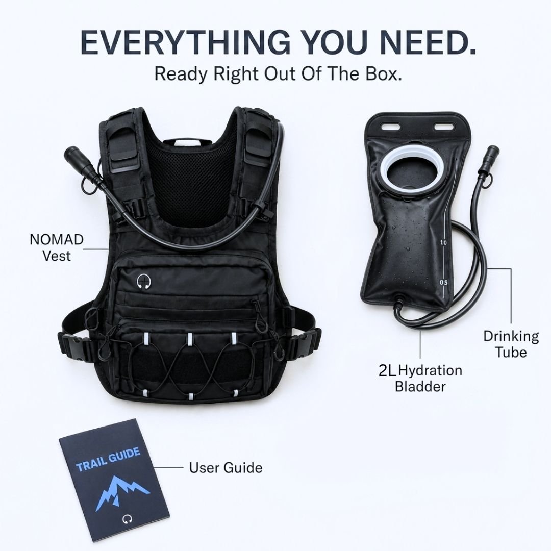 NOMAD Adventure Vest By Caveman Style - The Cavemanstyle