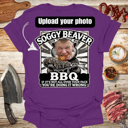 Personalize Soggy Bbq Beaver v1 T-shirt - The Cavemanstyle