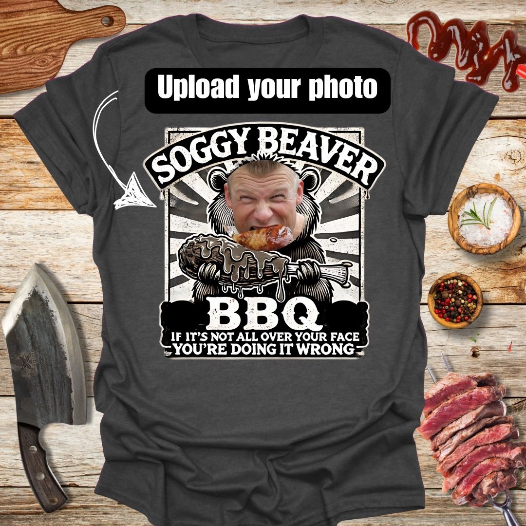 Personalize Soggy Bbq Beaver v1 T-shirt - The Cavemanstyle