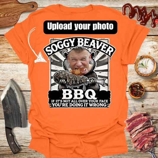 Personalize Soggy Bbq Beaver v1 T-shirt - The Cavemanstyle