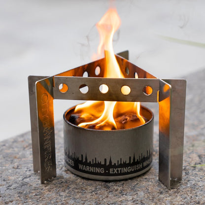 Portable Camp Stove / Stand Combo - The Cavemanstyle