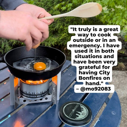 Portable Camp Stove / Stand Combo - The Cavemanstyle