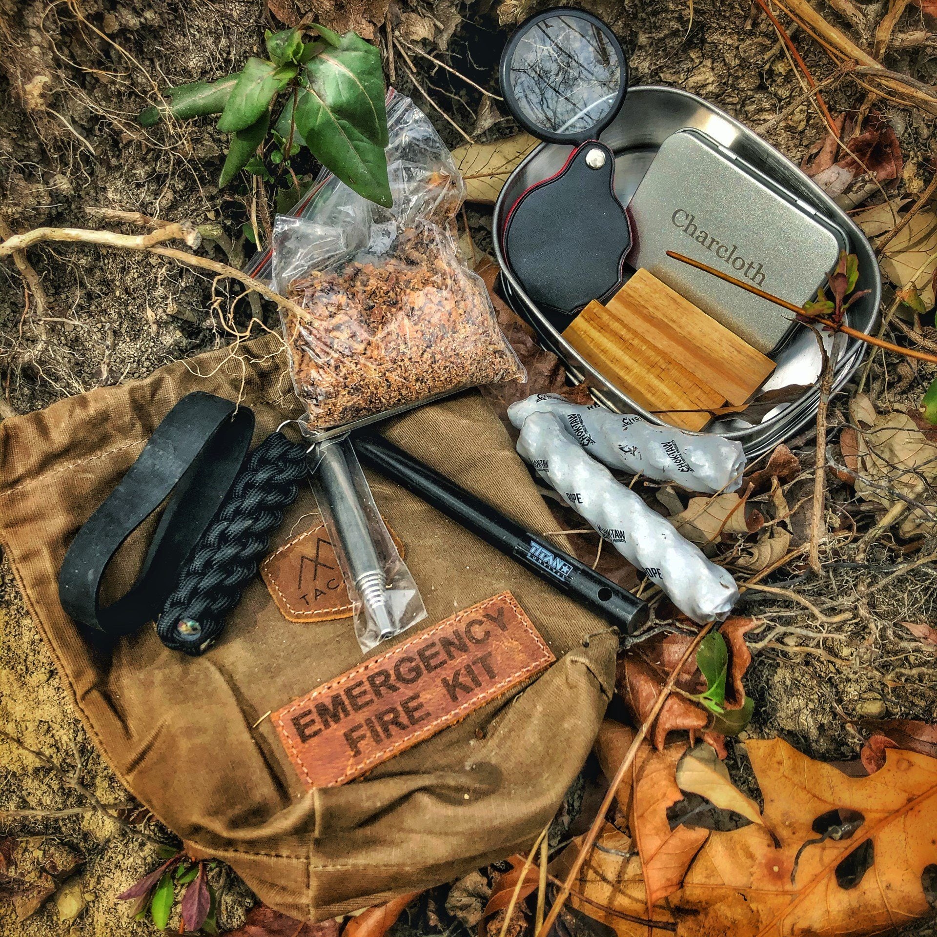 TACAMO 15 - Piece Emergency Fire Kit - The Cavemanstyle