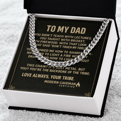 The Backbone Cuban Chain for the Modern Caveman - The Cavemanstyle
