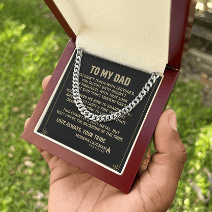 The Backbone Cuban Chain for the Modern Caveman - The Cavemanstyle