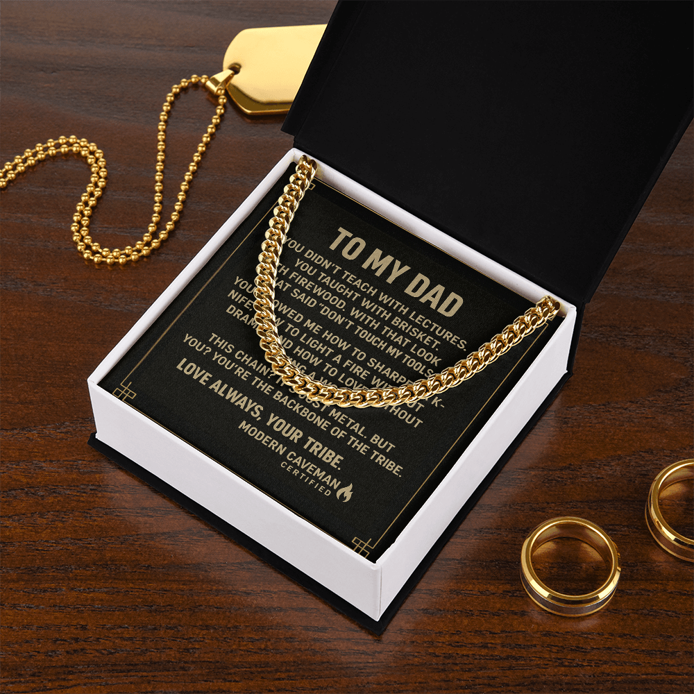 The Backbone Cuban Chain for the Modern Caveman - The Cavemanstyle