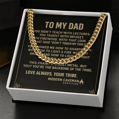 The Backbone Cuban Chain for the Modern Caveman - The Cavemanstyle