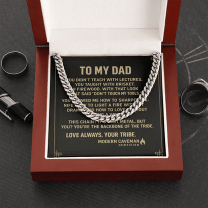 The Backbone Cuban Chain for the Modern Caveman - The Cavemanstyle