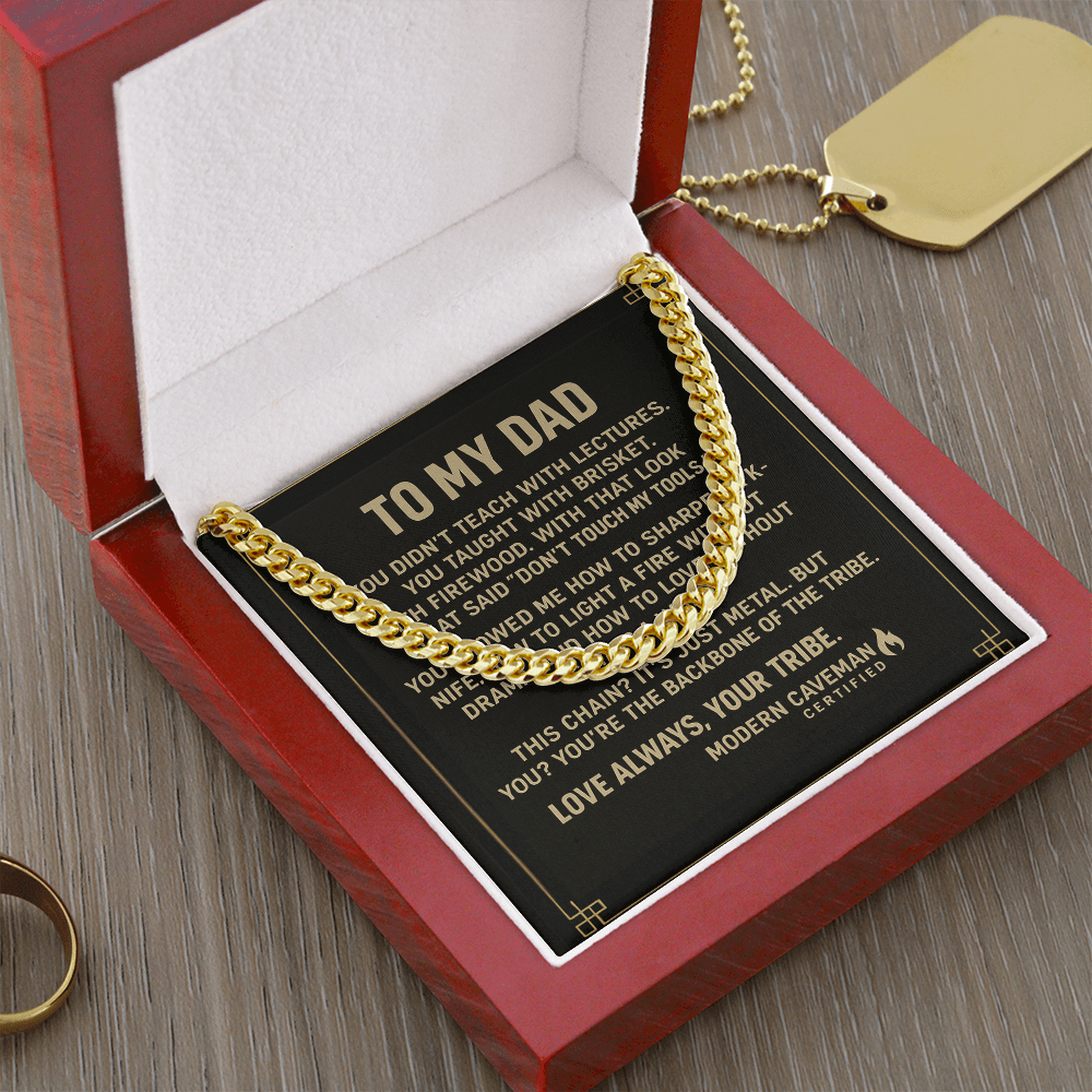 The Backbone Cuban Chain for the Modern Caveman - The Cavemanstyle