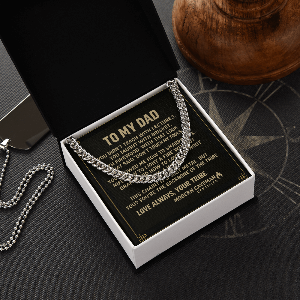 The Backbone Cuban Chain for the Modern Caveman - The Cavemanstyle