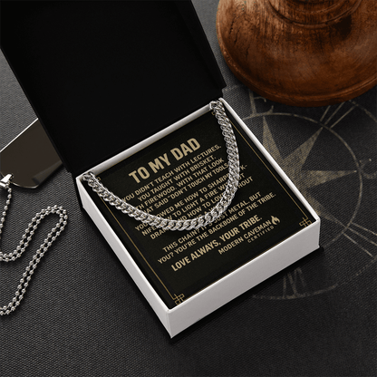 The Backbone Cuban Chain for the Modern Caveman - The Cavemanstyle