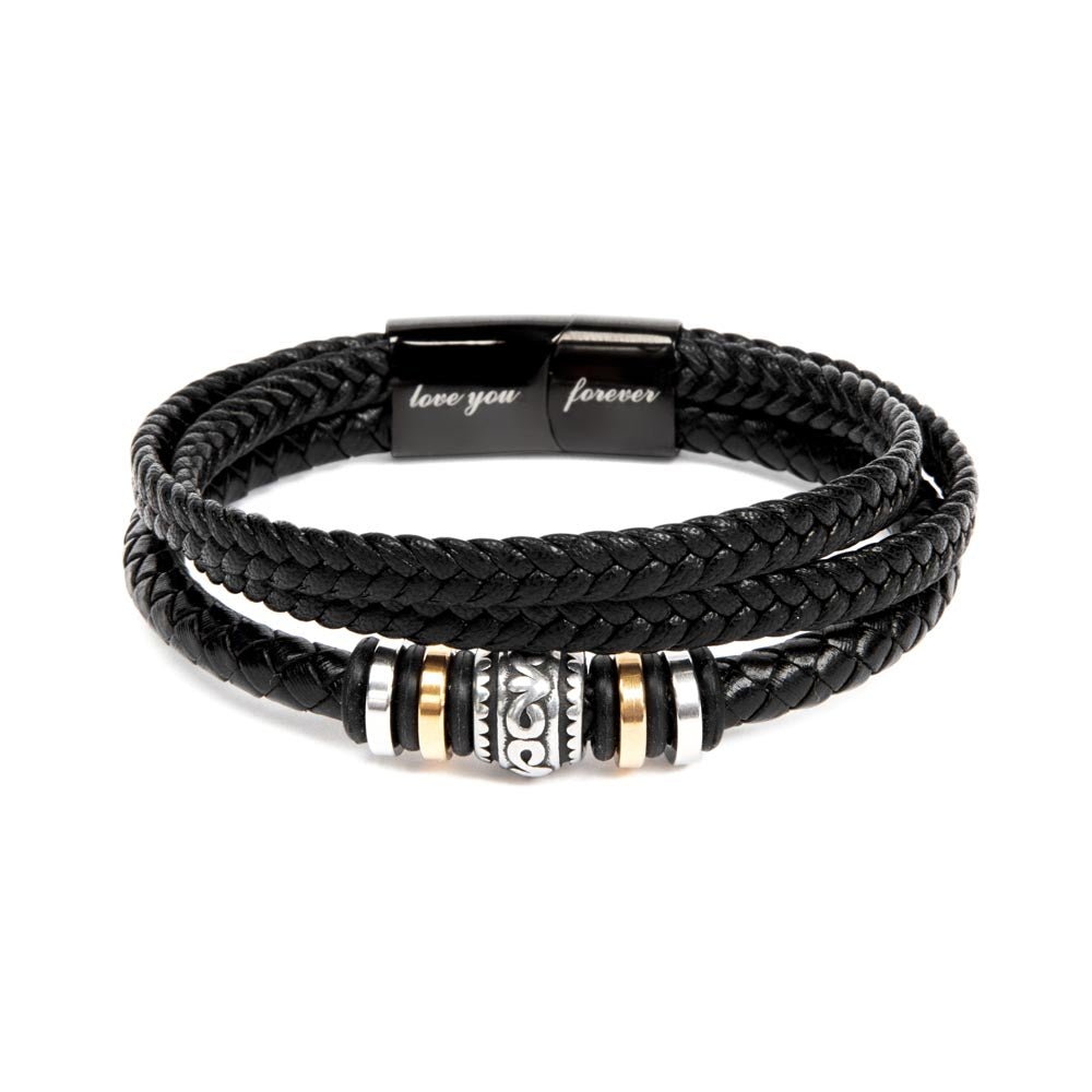 The Bond – Leather Bracelet for the Modern Caveman - The Cavemanstyle
