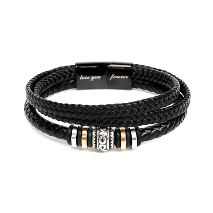 The Bond – Leather Bracelet for the Modern Caveman - The Cavemanstyle