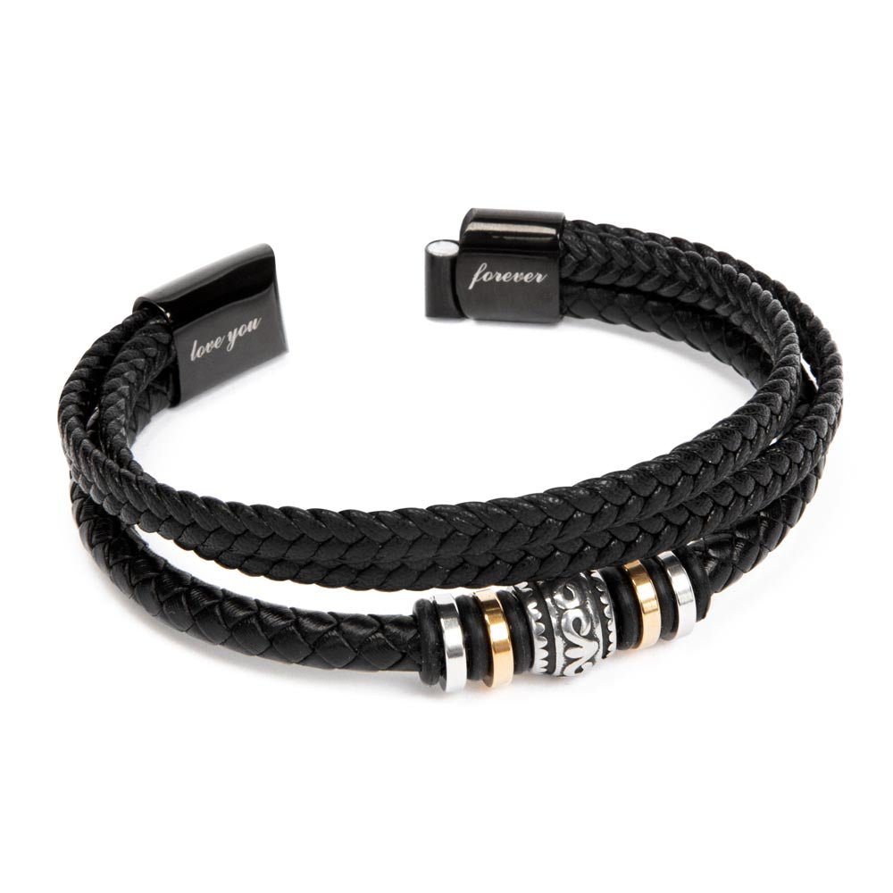 The Bond – Leather Bracelet for the Modern Caveman - The Cavemanstyle