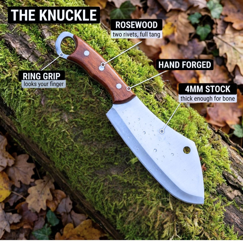 THE CAVEMAN KNUCKLE™ | Ring Grip Cleaver