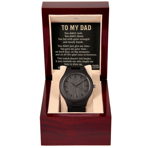 The Timekeeper – Father's Day Watch for the Modern Caveman - The Cavemanstyle