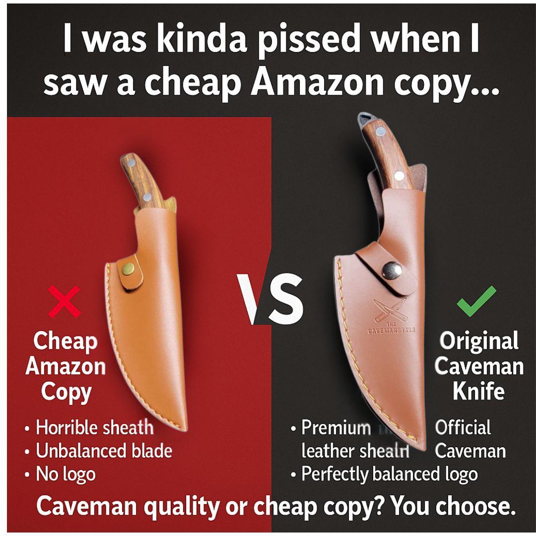 ULTIMO 1.0 KNIFE (1+3 FREE )CAVEMAN CLEARANCE - The Cavemanstyle