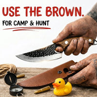 1 X Brown knife