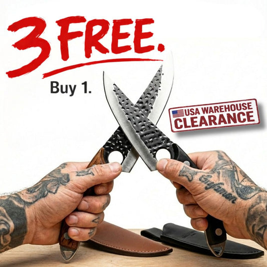 ULTIMO Knife Warehouse Clearance (No - Logo Batch) - The Cavemanstyle